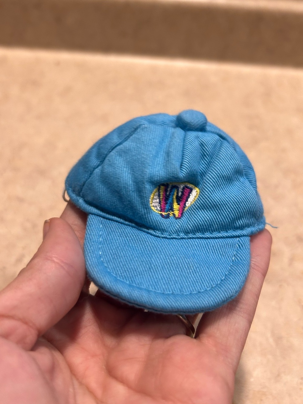 Blue webkinz hat